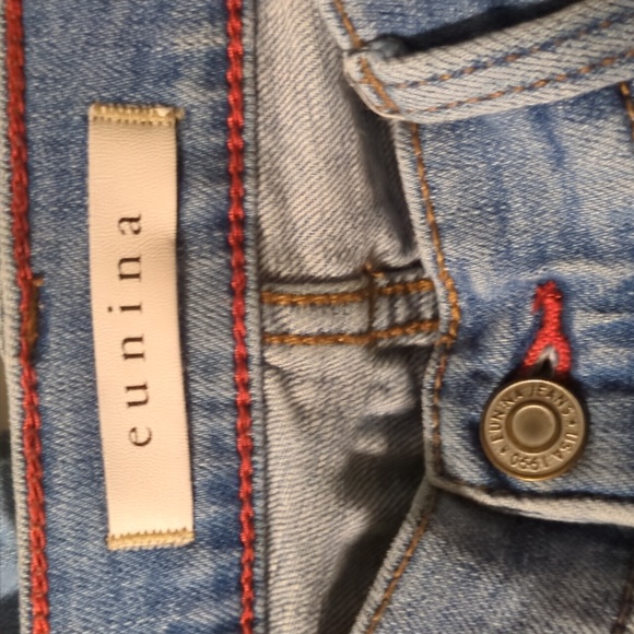 Eunina Frankie lowrise girlfriend jeans size 11 - Picture 3 of 5